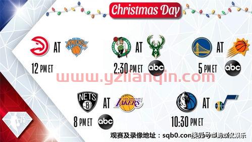 nba圣诞大战（nba圣诞大战2022赛程） 第1张