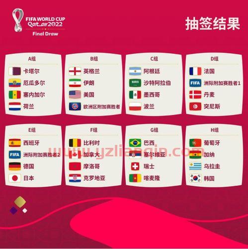 2022年世界杯32强抽签仪式